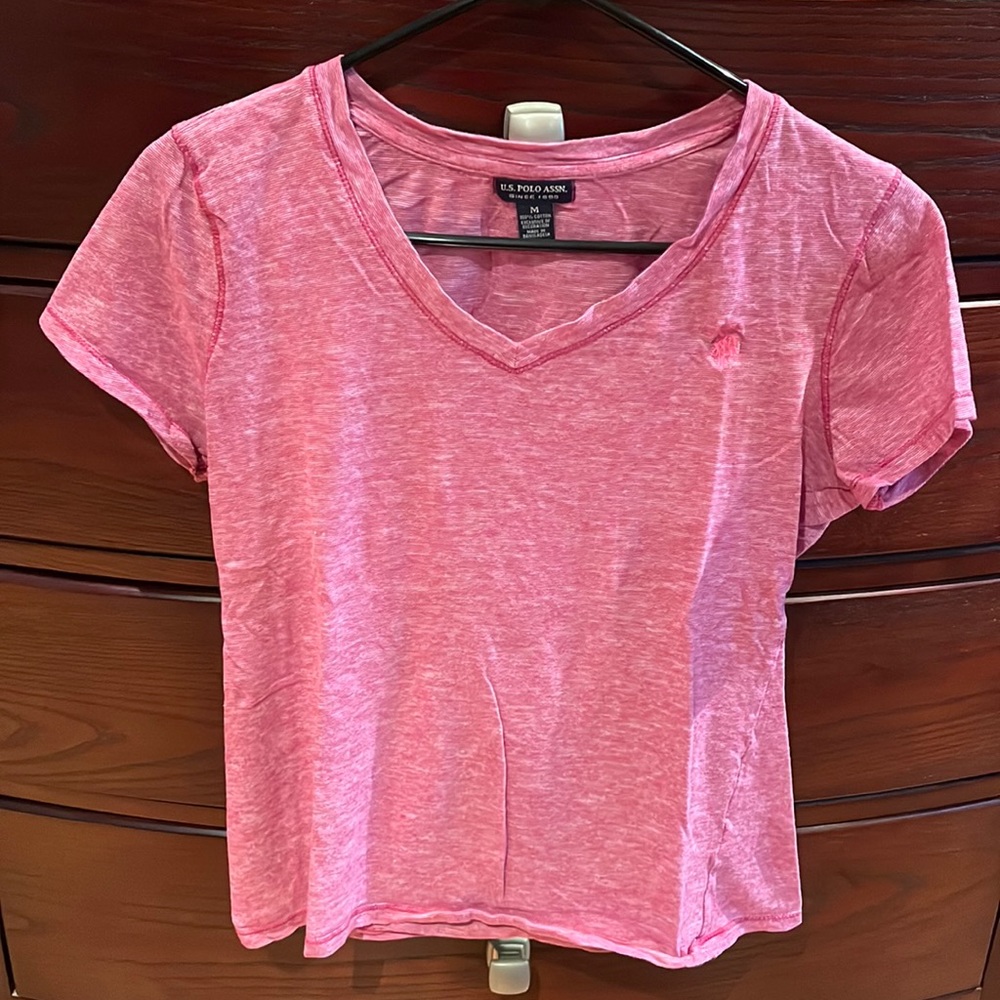 Women’s Polo V-neck shirt, size medium, gently used